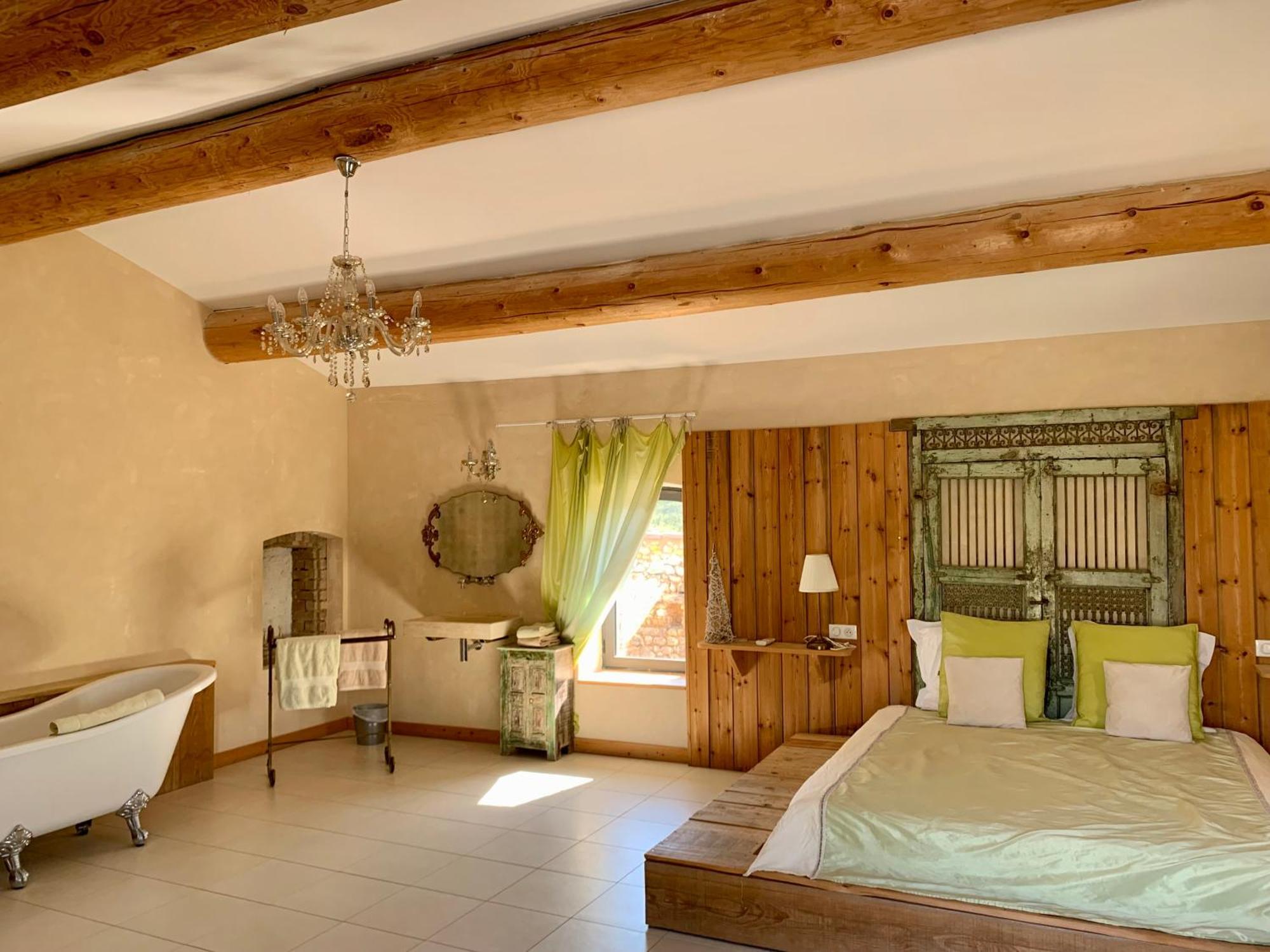 Mas Des Terres Rouges Villa Vezenobres Dış mekan fotoğraf